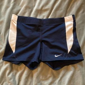 Nike spandex running shorts